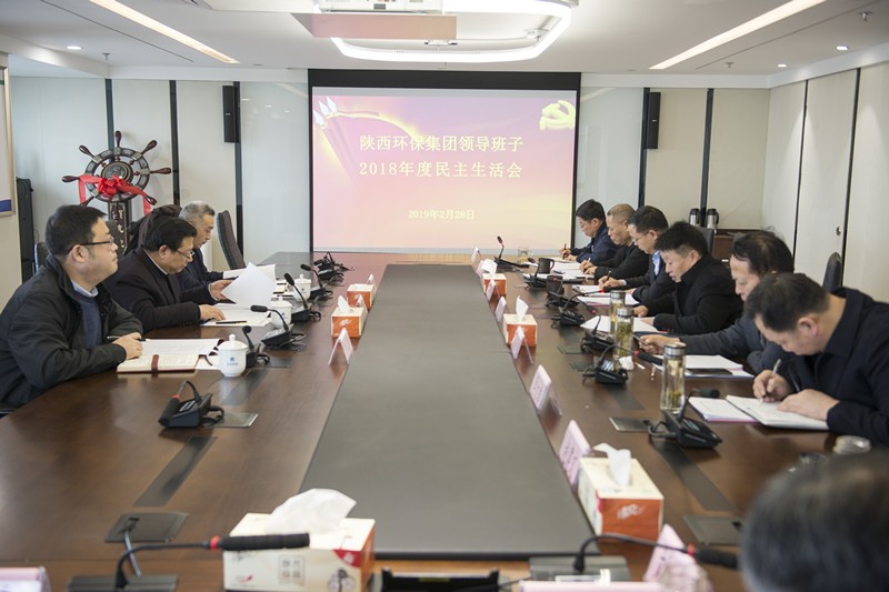 lewin乐玩官网集团辅导班子召开2018年度民主生涯会
