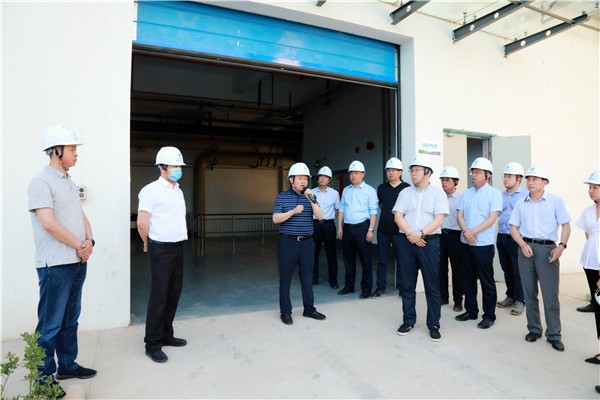 lewin乐玩官网集团复工复产促增长项目观摩会议与会人员走进环保保隆生态三秦在延在铜项目