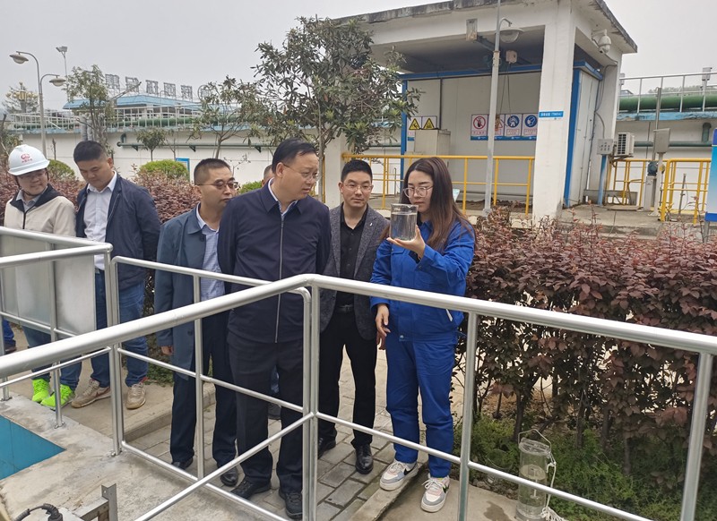 集团公司辅导调研水环境公司陕南片区项目