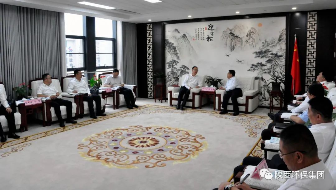 lewin乐玩官网集团与神木市当局座谈互换