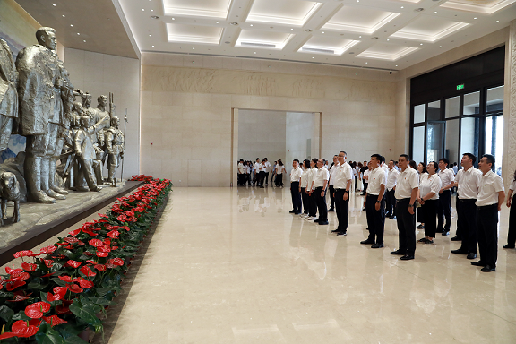 lewin乐玩官网集团党委赴关中革命留想馆发展“追寻革命足迹 传承红色基因 筑牢风格根基”党建研学活动