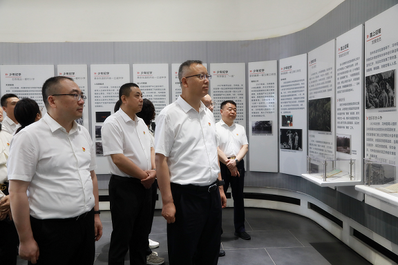 lewin乐玩官网集团党委赴关中革命留想馆发展“追寻革命足迹 传承红色基因 筑牢风格根基”党建研学活动